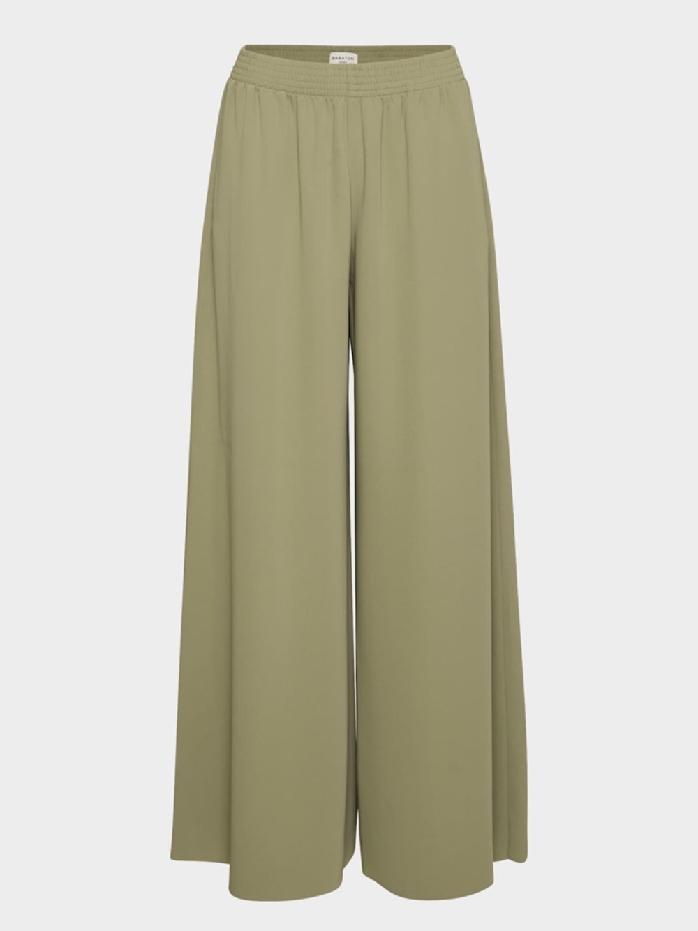 Aritzia Babaton Parker Palazzo Pant Studio Drape Sundried Olive Size Small
